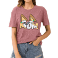 thumbnail image 3 of MOUSYA Dog Mom Shirt Mom and Dad Shirts Couple Outfit T-Shirt Casual Letter Graphic Top Tees, 3 of 11