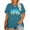 A-Green, variant on Beach Shirts Women's Plus Size Graphic Tees Sunrise Sunset T-Shirts Casual Short Sleeve Vacation Tshirt