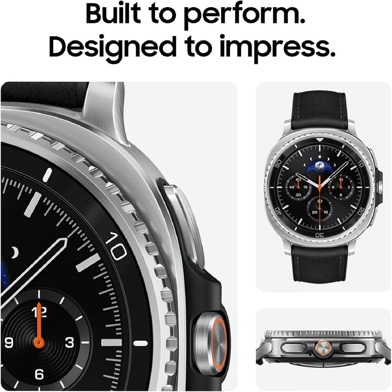 Samsung, Galaxy Watch8 Classic Bluetooth Smart Watch, 46mm, White