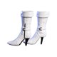 thumbnail image 1 of Zapatos para figuras a escala 1/6, duraderos, zapatos de tacón alto de moda, accesorios para muñecas Blanco, 1 of 9