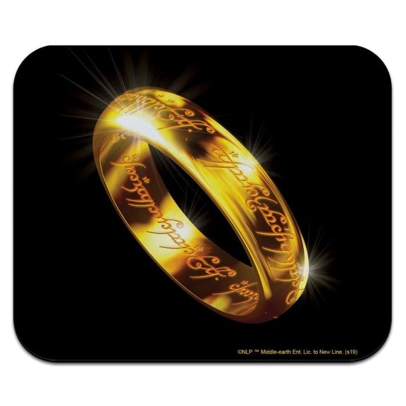 Lord of the Rings The One Ring Low Profile Thin Mouse Pad Mousepad