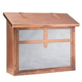 thumbnail image 1 of Americas Finest Lighting AF-3053-OP-WW Arrow Large Mailbox, Wispy White - Old Penny, 1 of 1