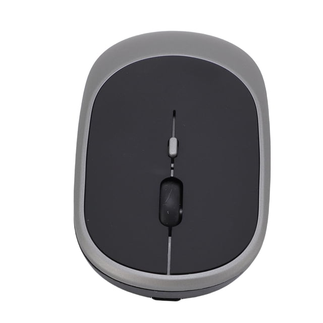 Compact 2.4G Wireless Mouse Dual Mode Quiet Rechargeable Compact Portable Computer Mouse with Receiver for OS X Laptop