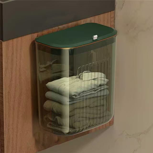 Organizadores de armario y almacenamiento, Organización y almacenamiento, Contenedores de almacenamiento, Cesto para ropa sucia Cesto para ropa limpia con tapa Cesto para ropa sucia simple Cesto para