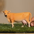thumbnail image 2 of Schleich Farm World - Farm Animal Jersey Cow Toy Figurine - Kids Ages 3+, 2 of 2