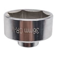 thumbnail image 3 of ZPAQI 36mm Oil Filter Cap Socket Wrench Removal Tool 3/8" Drive Cap Remover, 3 of 7