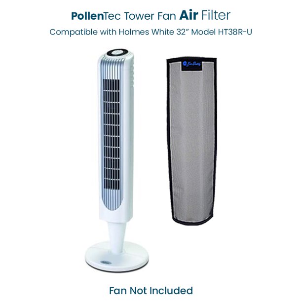 pollentec tower fan air filter effective filtering screen for pollen