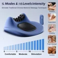 thumbnail image 2 of EMS Pulse Neck Pillow Massager Electirc Cervical Stretcher Heating Vibration Muscle Relax Cervical Chiropractic Traction Pillow, 2 of 6