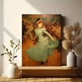 thumbnail image 6 of Vintage Dancer Canvas Wall Art Print, Bar Club Hotel Lobby French Cafe Ballroom Decor, 6 of 8