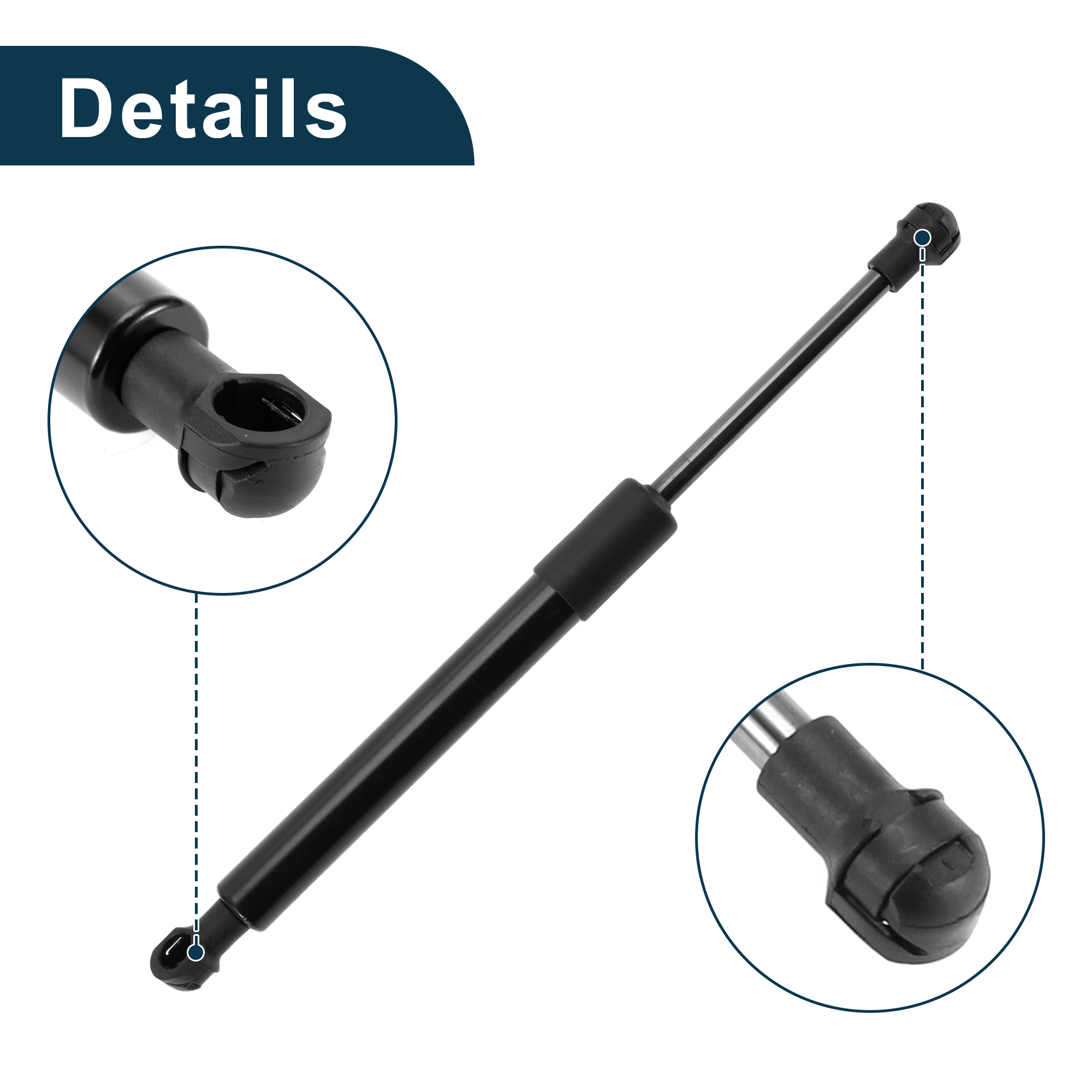 Unique Bargains 2Pcs Lift Supports for Bentley GT Coupe 2004-2012 Rear Hatch