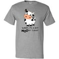 thumbnail image 3 of Inktastic Sorry, I'm a Bit MOOdy Today Cute Cow Pun T-Shirt, 3 of 5