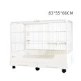 thumbnail image 2 of Spacious Outdoor Pet Rabbit Cage - Create a Dream Home Rabbit Villa with an Inviting Rabbit Nest for Your Furry Friends, 2 of 3