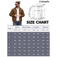 thumbnail image 5 of Colsmile Men's Bomber Jacket, Lightweight Casual Zip Up Windbreaker with Plaid Lining, 5 of 7