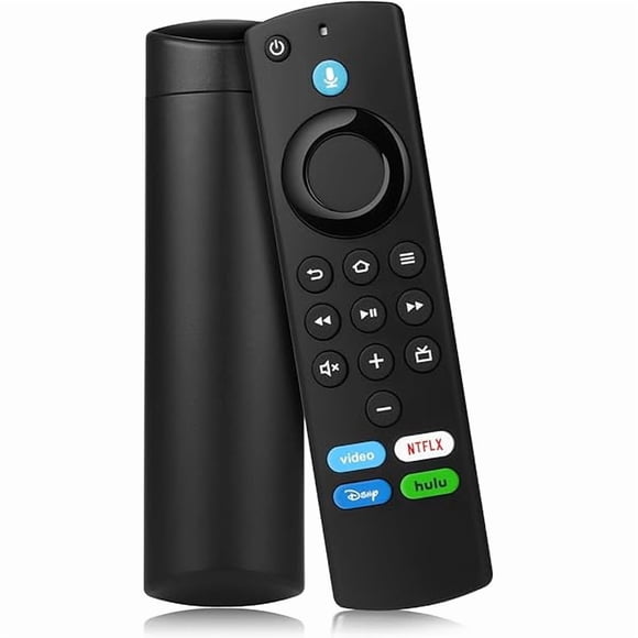 xixishop Télécommande Vocale de Remplacement pour FireSeries, Téléviseurs Intelligents Insignia, Télécommande TV Bâton pour Fire Smart Stick 4K/4K Max, Télécommande pour TV Stick (HD, Lite), Cube TV avec Commande Vocale