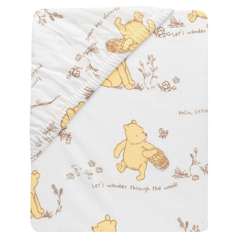 Disney Baby Winnie the Pooh Hugs 3-Piece Nursery Crib Bedding Set – Lambs &  Ivy