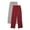 Medium Grey/Maroon Supreme, variant on Athletic Works Boys Jersey Knit Open Bottom Pants, 2-Pack, Sizes 4-18 & Husky