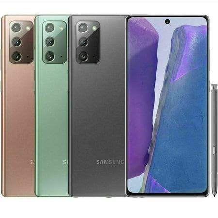 Like New Samsung Galaxy Note 20 5G SM-N981U1 128GB Bronze(US Model) - Factory Unlocked Cell Phones