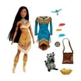 thumbnail image 4 of Disney Princess Story Doll Pocohontas 11 inches, Fully Posable Toy Suitable for Ages 3+, 4 of 5