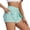 Mint Green, variant on Women's 2-in-1 Running Shorts with Skirt, Workout Athletic Gym Yoga Butterfly Skorts with Pockets, Cute Spandex Tennis Cheer Shorts for Summer Activewear Black S