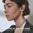 thumbnail image 3 of 3X Auriculares Deportivos Q63 Bluetooth 5.3, Inalámbricos, Intraaurales, 200 H de Autonomía, IPX7, Resistentes Al Agua, Estéreo HiFi, para Juegos., 3 of 8