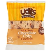 Udi's Gluten Free Individually Wrapped Chocolate Chip Cookie, 1.7 oz., Pack of 36