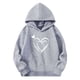 thumbnail image 3 of Sudaderas con capucha para niños y niñas, sudaderas casuales de manga larga, lindas sudaderas de gran tamaño con bolsillo de polar, chaquetas para niñas, 3 of 4