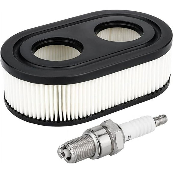 Air Filter with Spark Plug Kit  Compatible with Walk Behind Lawn Mowers TB110 TB115 TB200 TB230 TB330 TB370  Durable Replacement Parts