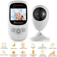 thumbnail image 4 of iMounTEK Video Baby Monitor with Digital Camera, 656FT Wireless Baby Monitor Camera 2.4GHz Night Vision Two-way Talk Zoom, 4 of 7