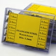 thumbnail image 5 of 600pcs Stainless Steel Watch Screws Assortment Box Multi-Size Small Screws for Repairing Watches, Eyeglasses, Sunglasses, 5 of 7