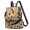 Thanksgiving Pilgrim Hat Turkey Pumpkin, variant on Halloween Pumpkin Face Dot Pattern Fashion Backpack, Work Travel Rucksack with Side Bottle Pockets & Convertible Strap, Water Repellent Polyester Gifts for Women Casual Use