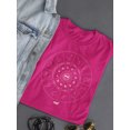 thumbnail image 3 of Zodiac Wheel Emoji - Astrology Horoscope Constellation Women's T-shirt, 3 of 4