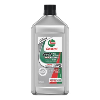 Castrol GTX Full Synthetic 0W-20 Motor Oil, Quart - Walmart.com