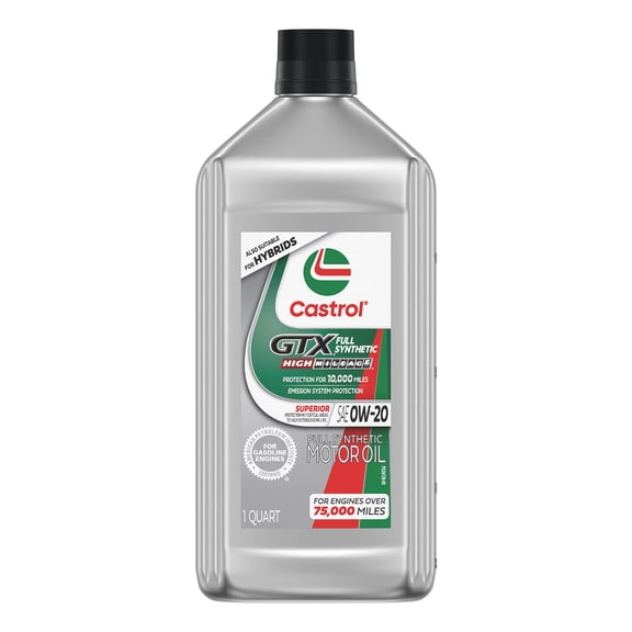 GTX Full Synthetic High Mileage 0W-20, 1 Quart