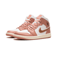 thumbnail image 2 of JORDAN WOMENS AIR JORDAN 1 MID Womens "RED STARDUST" FB9892 670 FB9892 670 from Stadium Goods, 2 of 8