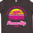 thumbnail image 4 of Inktastic Summer Enjoy the Sunshine Panama City Florida in Pink Boys or Girls Toddler T-Shirt, 4 of 5