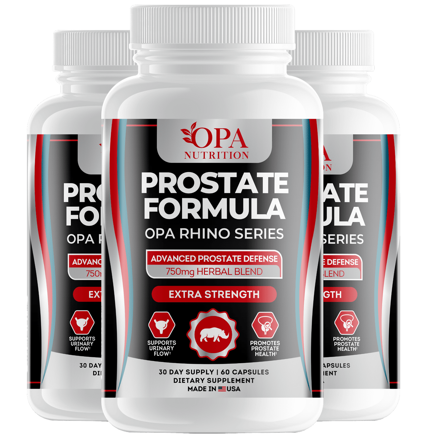 OPA Prostate Support Pills Supplement With Saw Palmetto And Pumpkin Seed - 60 Tablets