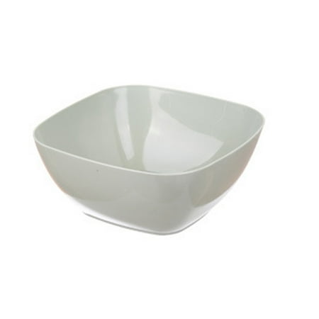 

MIARHB 3 Color Food-Grade Plastic Square Fruit Snack Candy Salad Plate Bowl Dish Basket