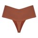 thumbnail image 1 of Gibobby Pantys para Mujer Hot Girls Sexy Panty Ropa interior yoga Bikini String Tangas sin costuras Ropa interior Nylon sólido Seda hielo (Chocolate, S), 1 of 4