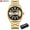 Coffee, variant on CURREN Men Watch Stainless Steel Band Luxury Quartz Wristwatches for Male Creative Design Golden Clock with Luminous