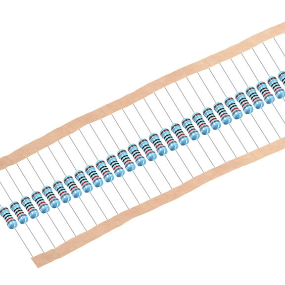 Metal Film Resistors 1/2 Watt 820 Ohm 0.5W 100 Pcs