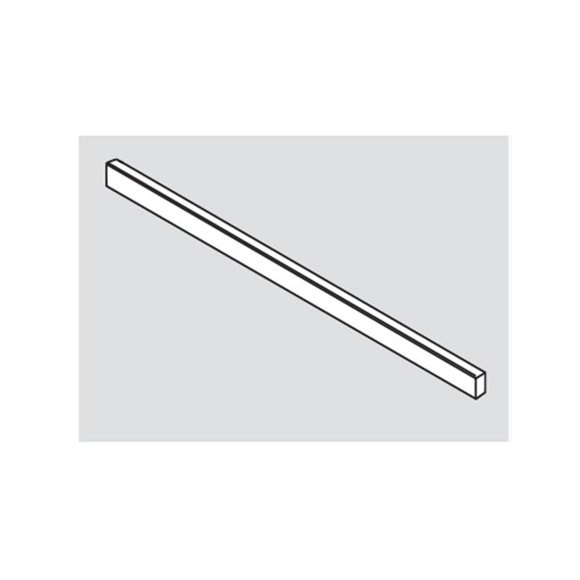 Blum BZR7.1080U SS Legra Cross Gallery Rail, Stainless Steel - 1080 mm