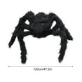 thumbnail image 2 of Nmdmisc Halloween Simulation Skull Big Spider 60cm Plush Spider Ornament Halloween Spider Toy Decoration Giant Halloween Spider Decorations, 2 of 5