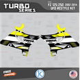 thumbnail image 4 of Kalair GFX Graphics Kit for Yamaha YZ250 UFO RESTYLED (2002-2014) Turbo Series, 4 of 5