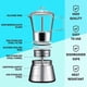 thumbnail image 2 of Cafetera espresso de inducción Moka, olla de acero inoxidable y tapa de vidrio, cafetera italiana clásica, 240 ml, 2 of 4