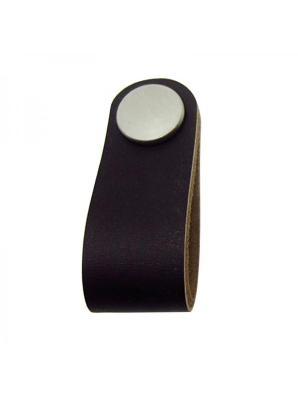 Topumt 1pc Cabinet Handle Soft Pu Leather Dresser Drawer Door