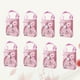 thumbnail image 4 of EeaseMX 12 cajas de regalo de papel para baby shower, minibolsas de dulces, decoración de bautizo, recuerdos de fiesta, bolsas de regalo de papel Kraft con asas para cumpleaños de niños y niñas (rosa), 4 of 7