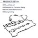 thumbnail image 4 of Conjunto de juntas de la tapa de distribución del motor Unique Bargains TCS46041/JV5068 para Chevrolet Malibu 2.2L 2004-2005, junta de tapa de cadena de sellado duradera de goma, metal 1 conjunto, 4 of 7