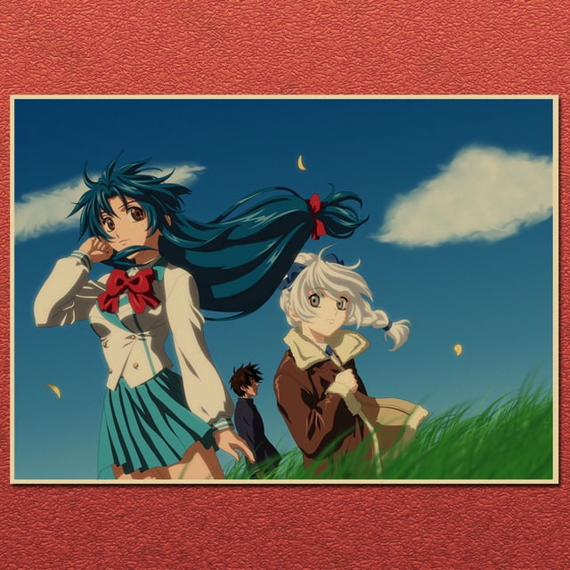 Póster Full Metal Panic Anime lleno de acción, 42 x 30 cm