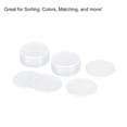 thumbnail image 4 of Unique Bargains Small Plastic Learning Counters 37mm/1.45 Inch White Pack of 100, 4 of 5