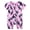 A, variant on Boy's Bodysuits Summer Short Sleeve Print Double Zipper Crawl Suit Rompers